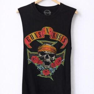 Tank Top women’s - Small - Black Guns n Roses- Graphic Tee-Official Merchandise